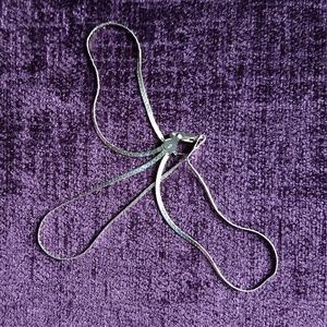 Vintage 3-Strand Sterling Silver Bracelet 7.25"